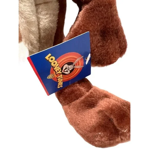 Tasmanian Devil Looney Tunes Ace Taz Christmas Santa Hat Antlers 1998 w/tags - Picture 5 of 8